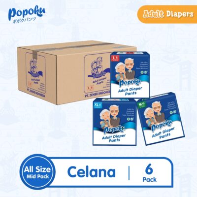 [KARTON] POPOKU Popok Dewasa Celana