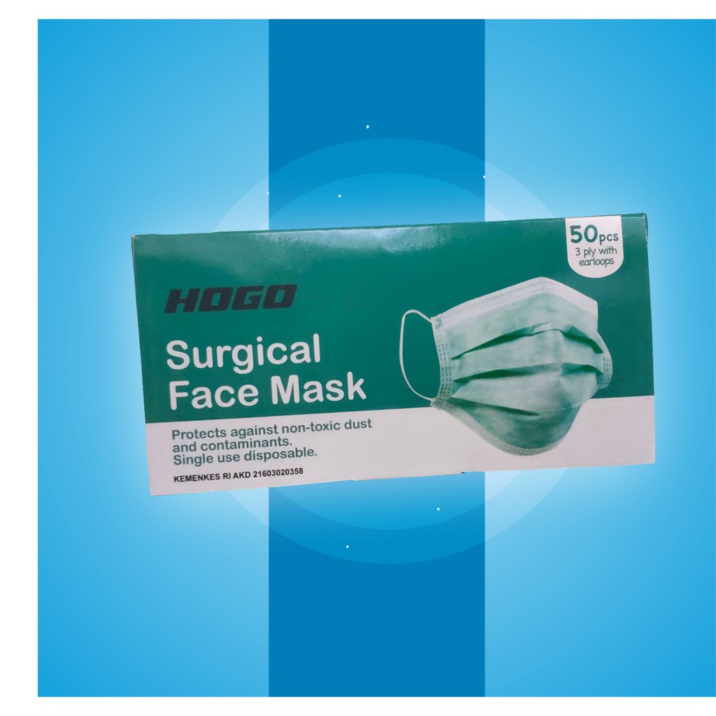 Masker Medis Merek HOGO isi 50 pcs
