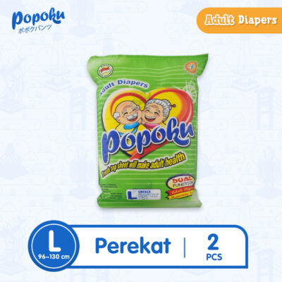 POPOKU Popok Dewasa tipe Perekat (Popoku Adult) Size L isi 2pcs