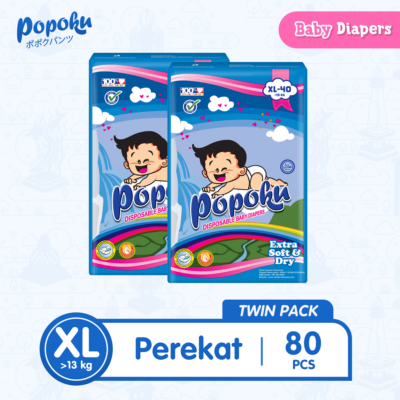 Popok Bayi Tipe Perekat Size XL isi 80pcs