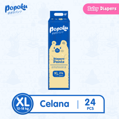POPOKU Popok Bayi Celana Size XL 24