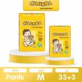 BigPack Cilukba Popok Bayi Celana Pants M 33+3 Diaper