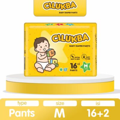 Cilukba Popok Bayi Celana Pants M 16+2