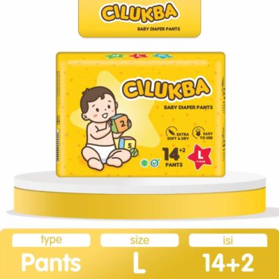 Cilukba Popok Bayi Celana Pants L 14+2