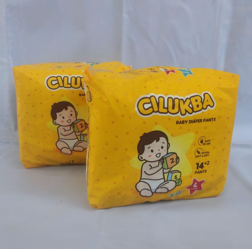 Cilukba Popok Bayi Celana Pants L 14+2 - Gambar 3