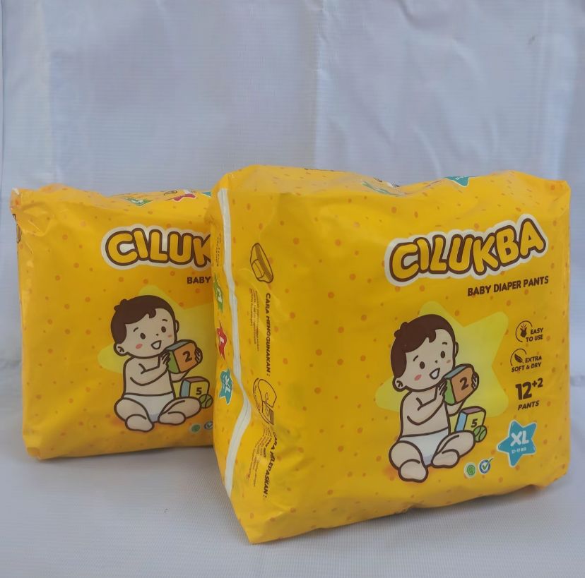 Cilukba Popok Bayi Celana Pants XL 12+2 - Gambar 3